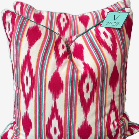 Mallora Fuschia IKAT