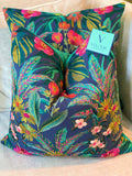 Abelia Garden Velvet Pillows