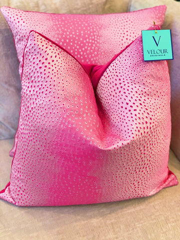 hot Pink Lizard Pillows
