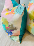 Watercolor Velvet Pillows